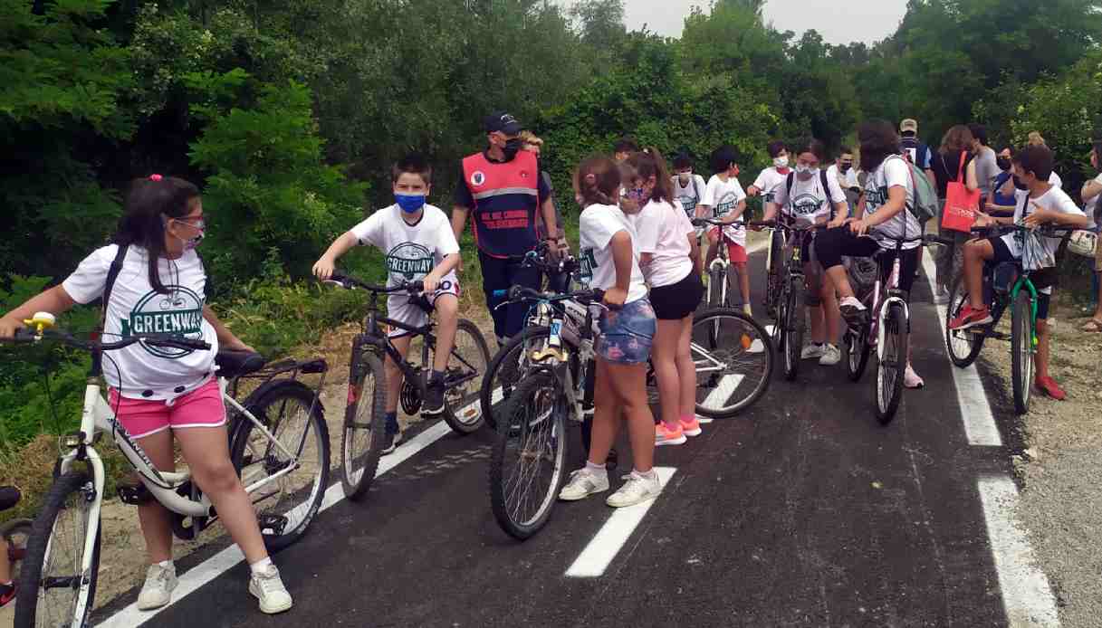 Nasce la nuova ciclabile verde, la Greenway Voghera-Varzi